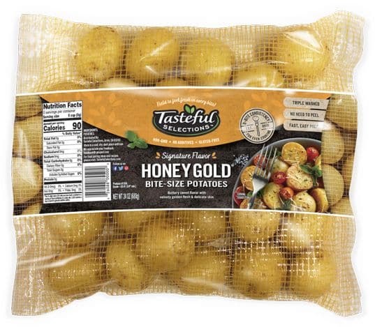 Tasteful Selections Honey Gold Bite-Size Potatoes Mesh Pillow Pack