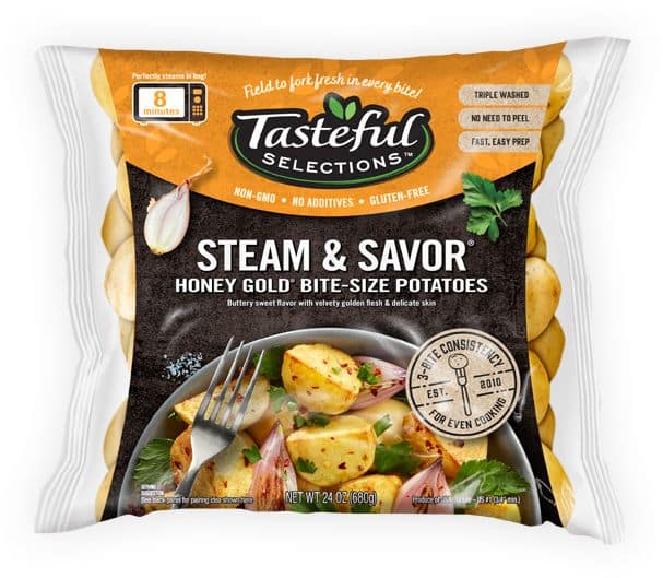 Tasteful Selections Steam & Savor Honey Gold Bite-Size Potatoes