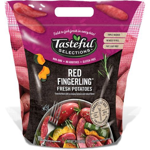 Tasteful Selections Red Fingerling Fresh Potatoes Gusseted Bag