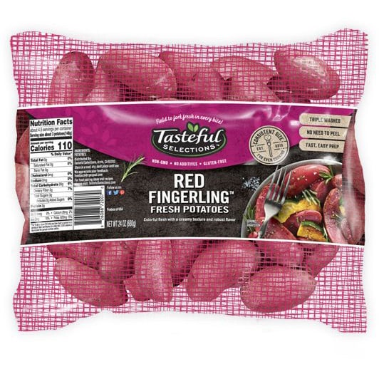 Tasteful Selections Red Fingerling Fresh Potatoes Mesh Pillow Pack