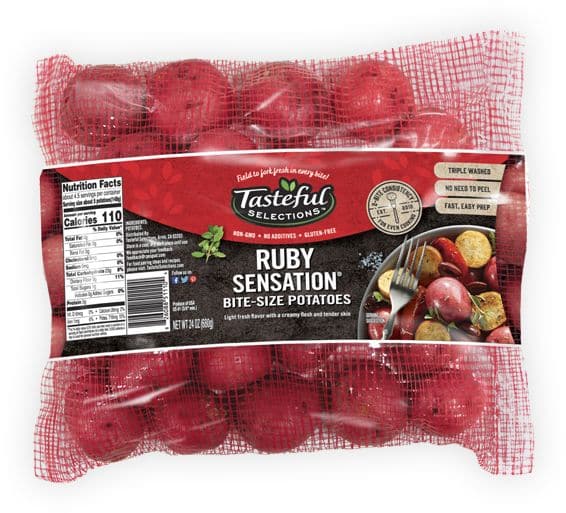 Tasteful Selections Ruby Sensation Bite-Size Potatoes Mesh Pillow Pack