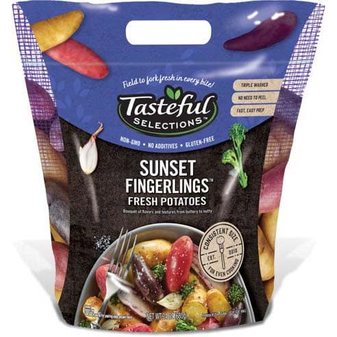 Tasteful Selections Sunset Fingerlings Fresh Potatoes Gusseted Bag