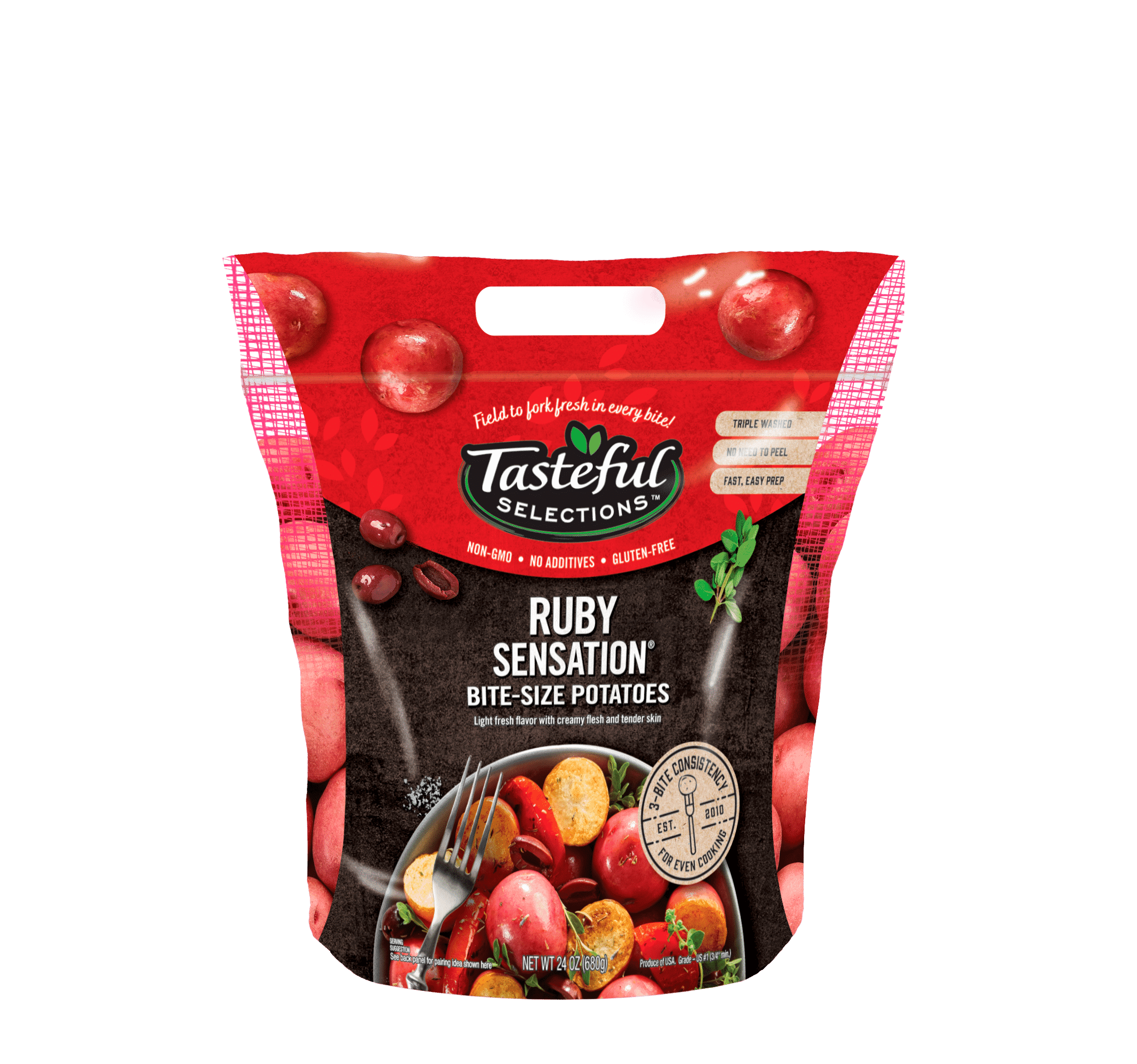 Gusseted Bag 3-Bite