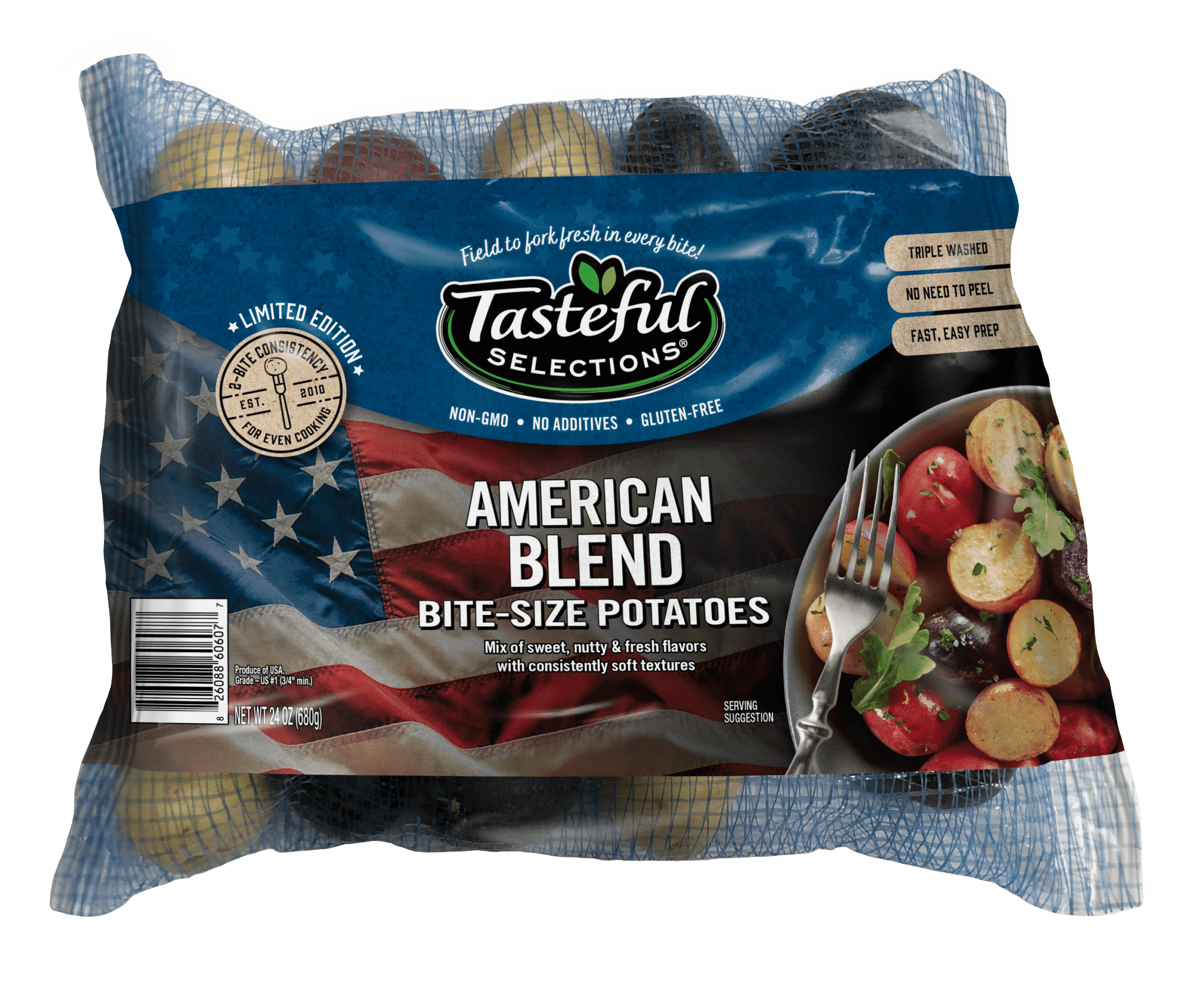 Tasteful Selections American Blend Bite-Size Potatoes Mesh Pillow Pack