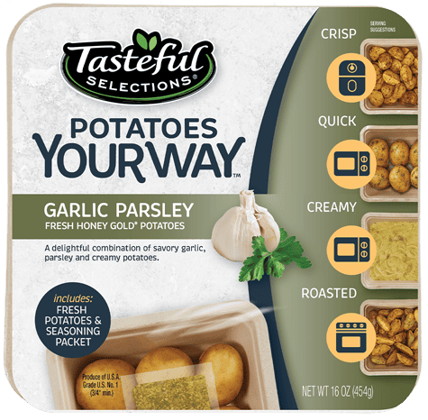 Potatoes Your Way Garlic Parsley Tray Front