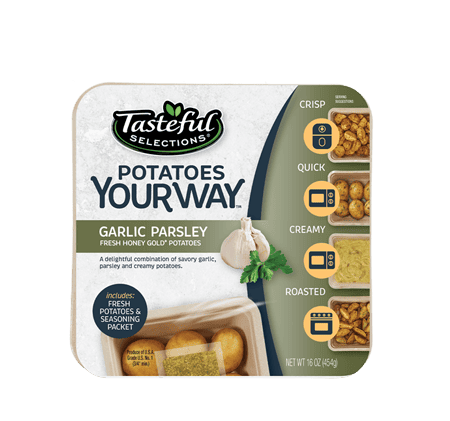 Potatoes Your Way Garlic Parsley