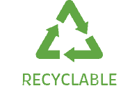 Recyclable Packaging icons