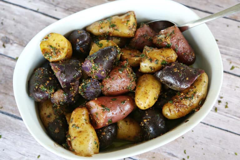 Recipe for Balsamic and Herb Fingerling Potatoes