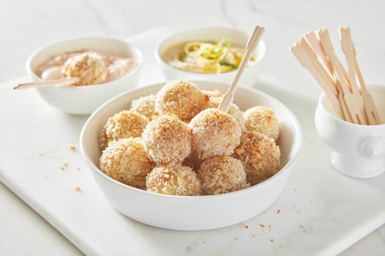 Bombas de patata crujientes