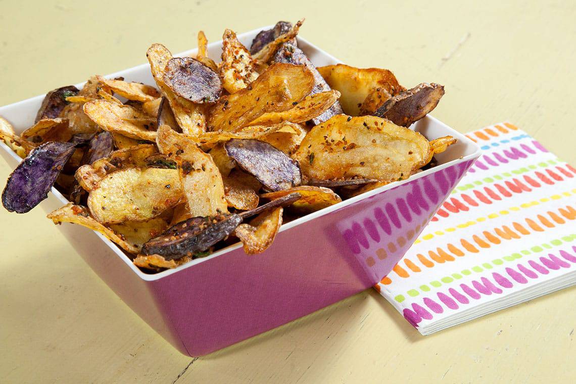 Recipe for Fingerling Potato Chips