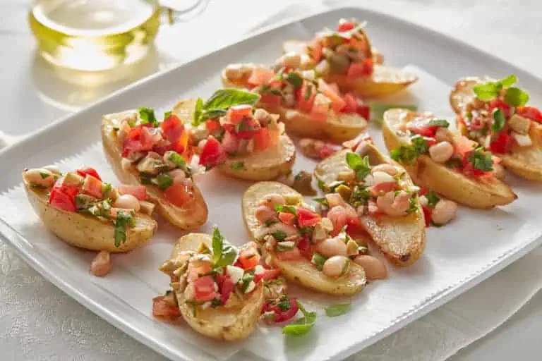 Patio Bruschetta Potatoes