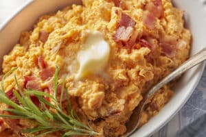 Recipe for Bacon Mashed Sweet Potatoes (4)