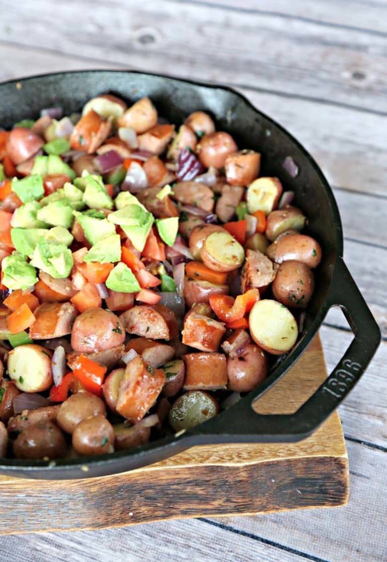 Skillet Sausage & Breakfast Potatoes