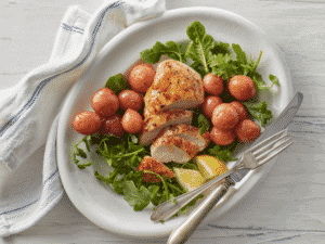 Recipe for Citrus Braised Chicken & Potatoes made with baby potatoes (2)