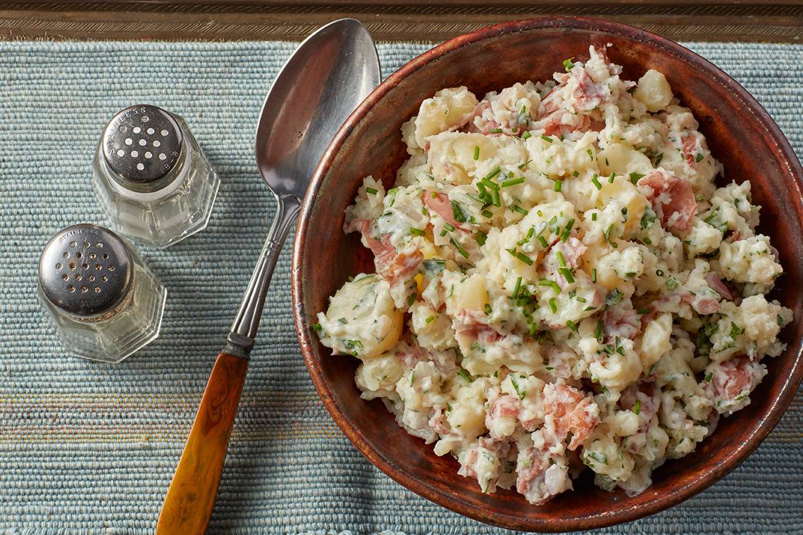 Recipe for Crushed Red Potatoes made with baby red potatoes