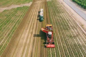 Equipment in Field – Tasteful Selections February Growing Image
