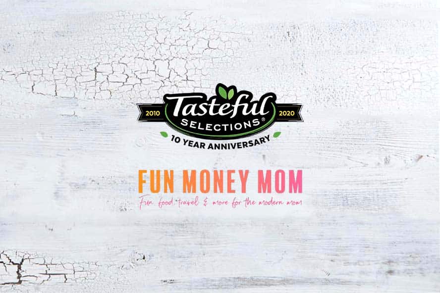 Tasteful Selections graphic for Fun Money Mom Partnership