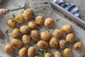 Recipe for Herb Roasted Potatoes made with baby potatoes (2)