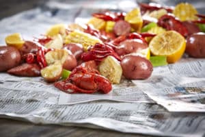 Recipe for Low Country Boil Seafood Boilers made with baby red potatoes (13)