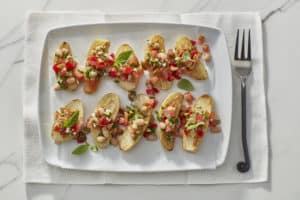 Recipe for Patio Bruschetta Potatoes made with fingerling potatoes (1)