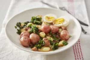 Recipe for Potato Gnocchi Hash made with baby potatoes