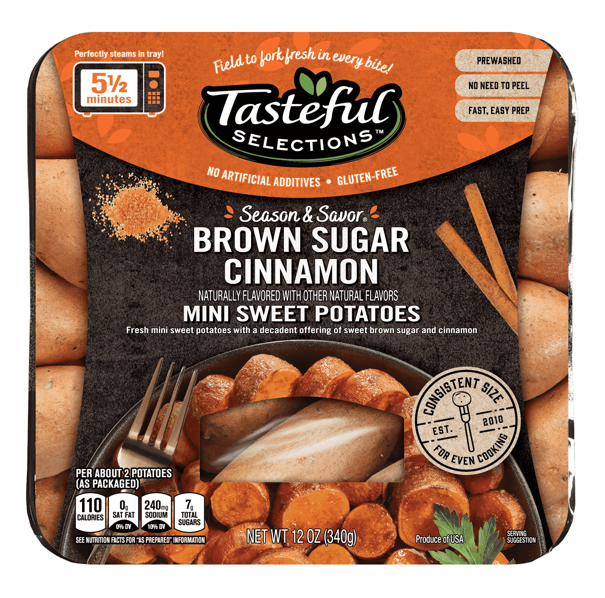 Tasteful Selections Season & Savor tray of Brown Sugar Cinnamon Mini Sweet Potatoes 3