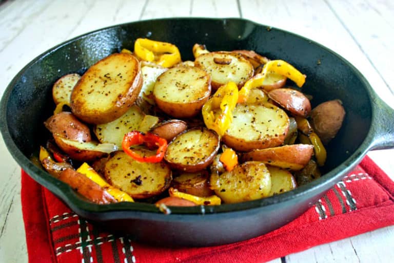 Woodshed Potatoes recipe made with small potatoes