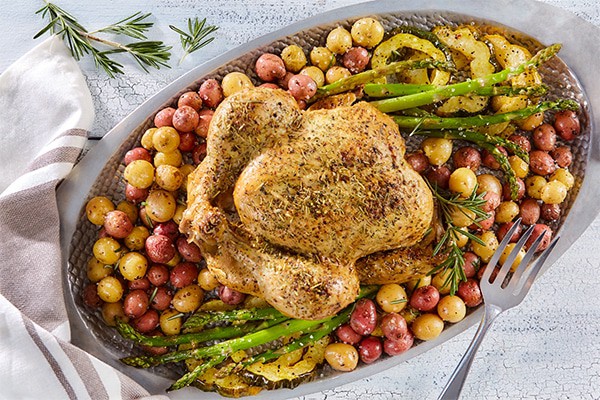 Tasteful Selections recipe with Chicken and small potatoes