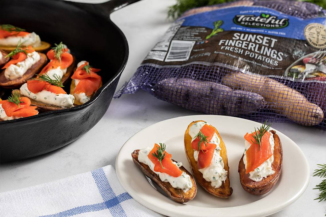 Tasteful Selections recipe for Sunset Fingerings Lox