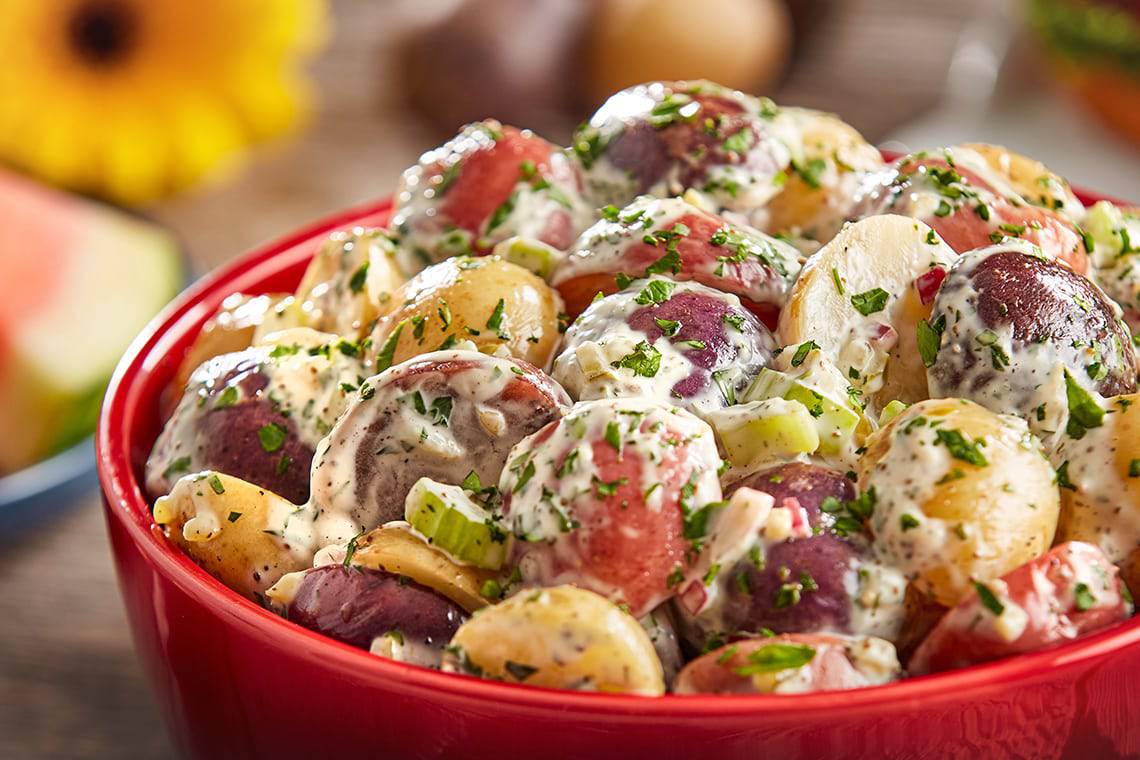 Creamy American Potato Salad Recipe