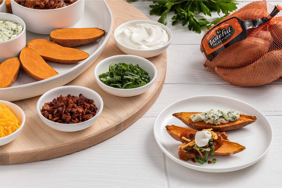 Roasted Sweet Potato Platter