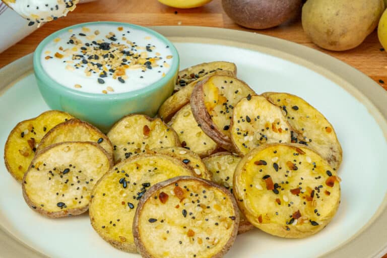 Crispy Everything Potatoes recipe image