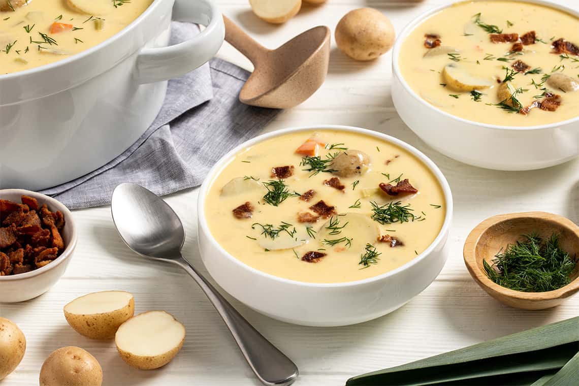 Potato & Leek Soup - Tasteful Selections