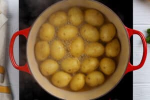 Boiling Baby Potatoes