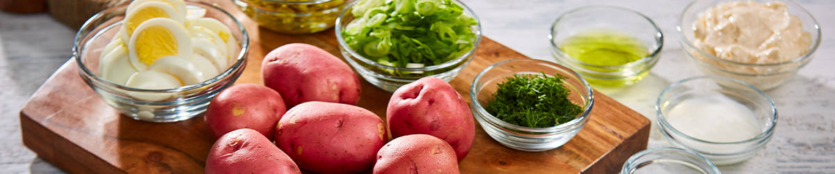 Prepping Potato Salad