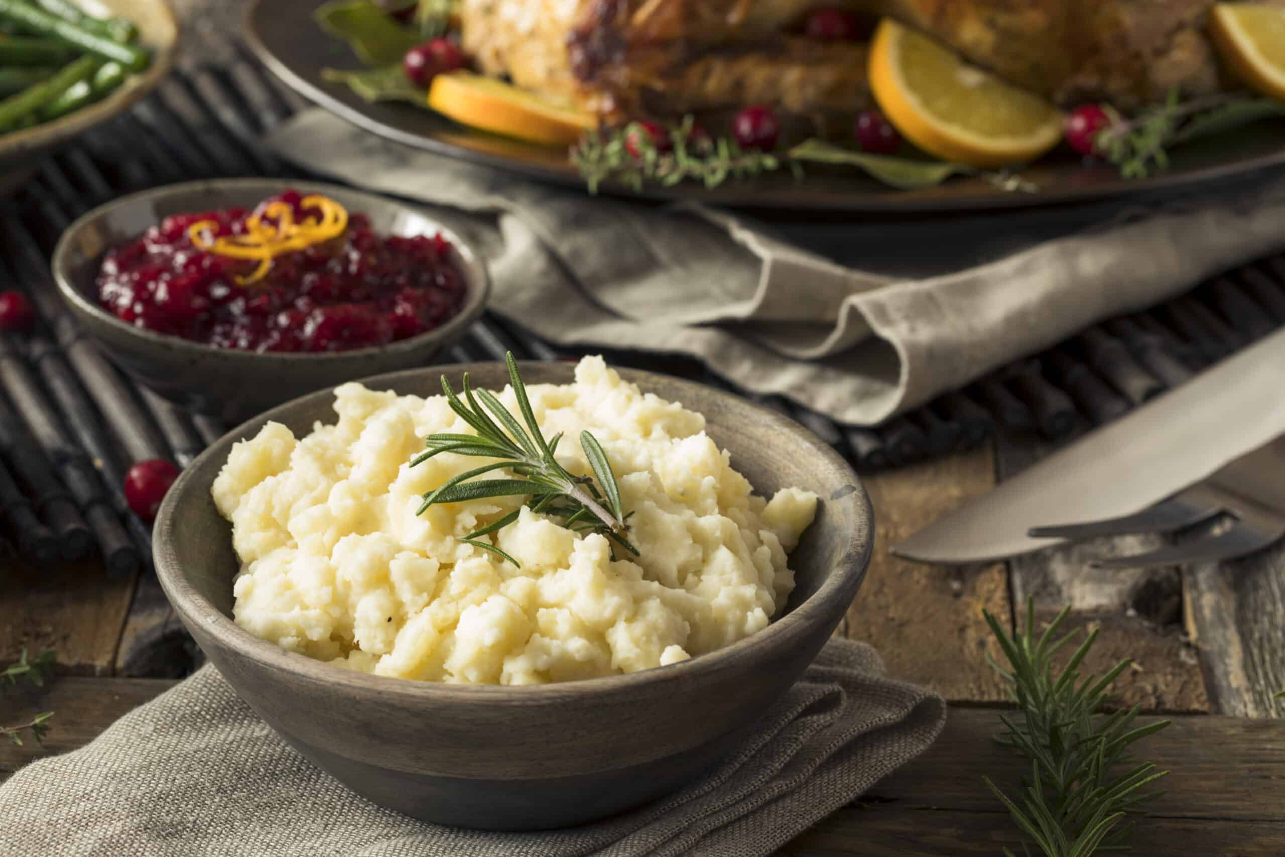 Homemade Thanksgiving Mashed Potatoes