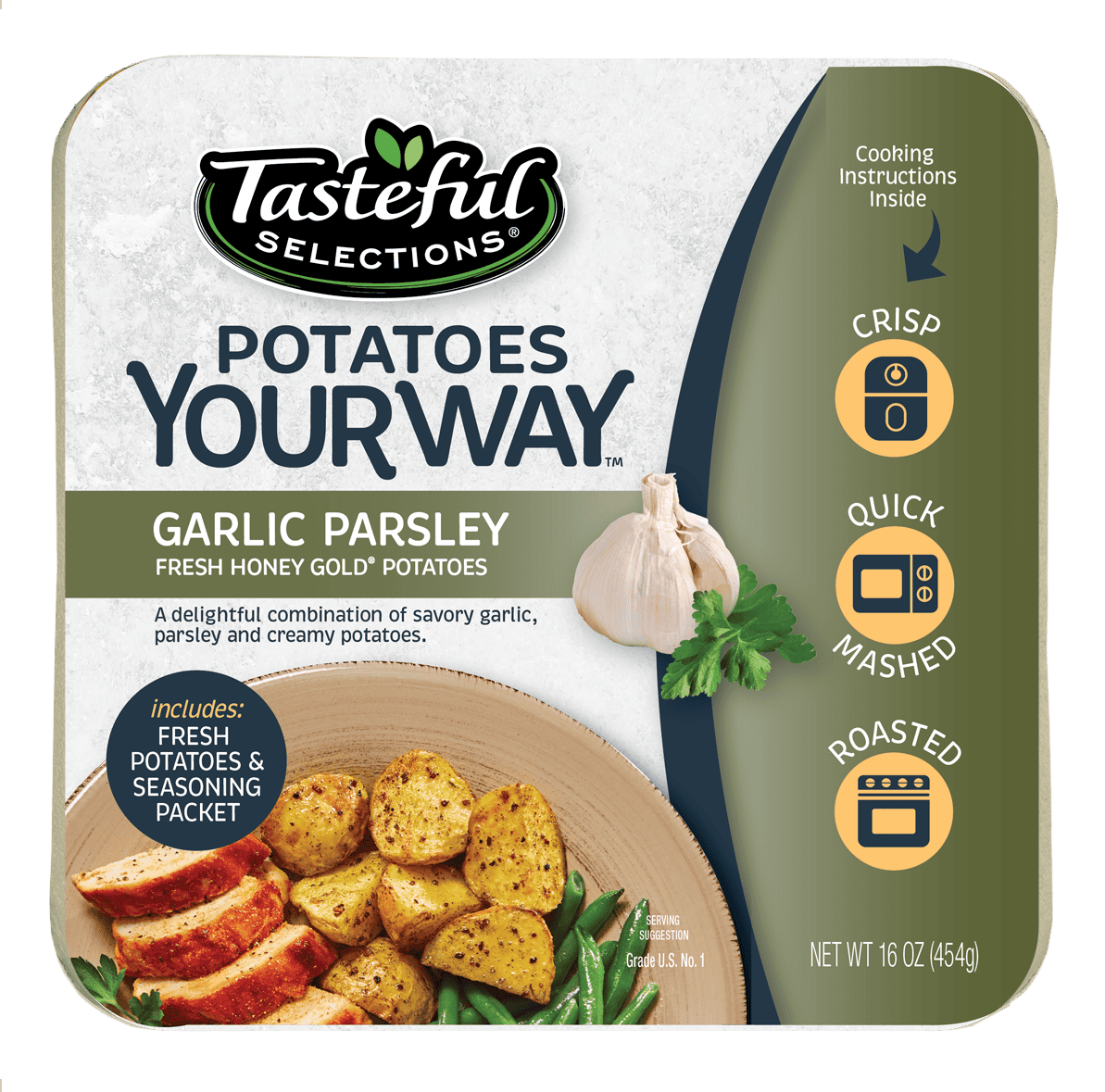 Micro Trays - Potatoes Your Way™ - Tasteful Selections, image size:1193x1179