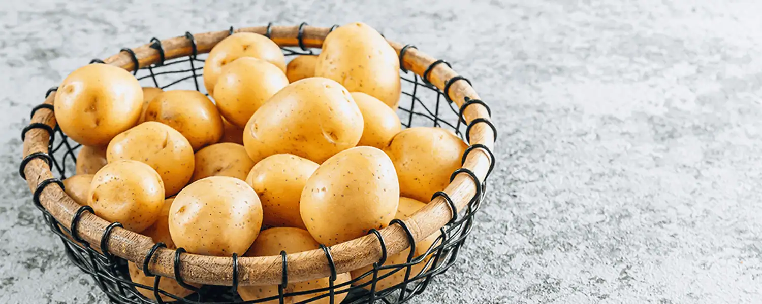 Sprouting Baby Potatoes